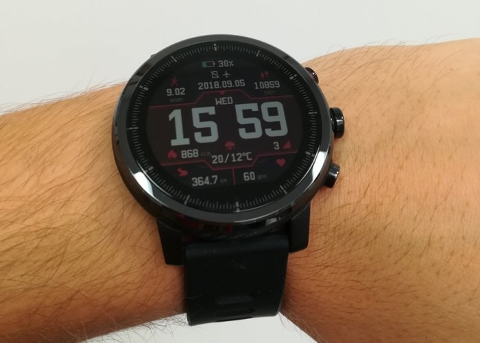 Xiaomi Amazfit 2 monitorovanie tepu